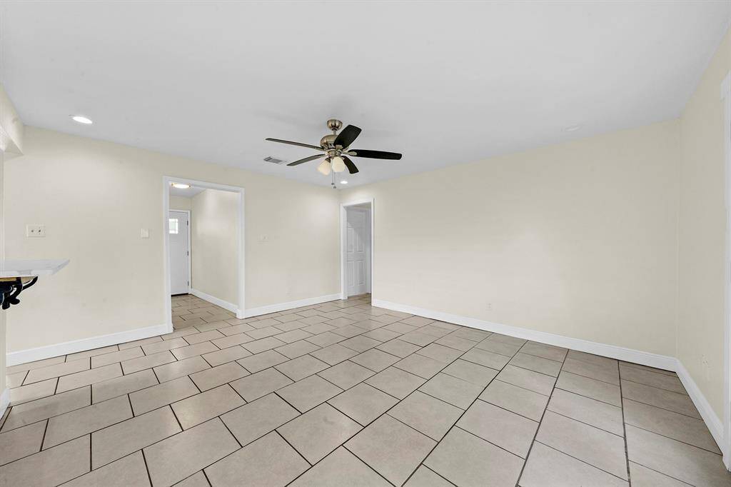 Living space with views to your bedrooms.