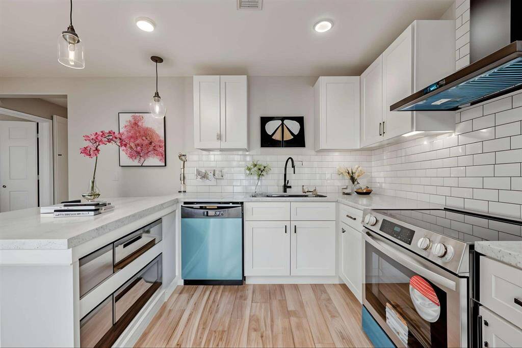 Virtually Staged Kitchen