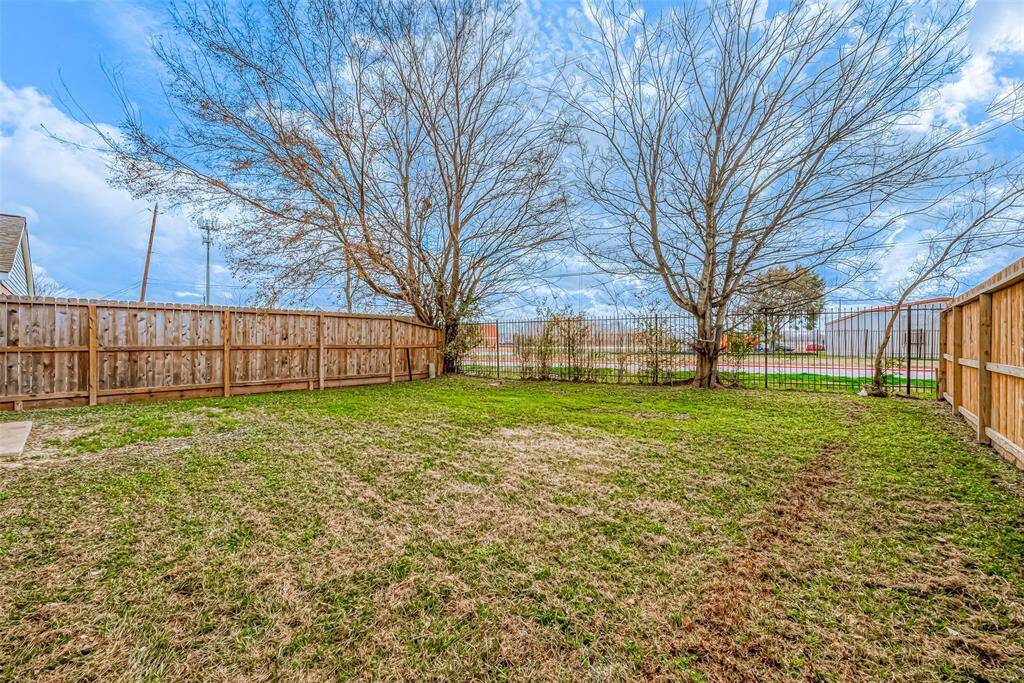 Fully Fenced with views in the Backyard