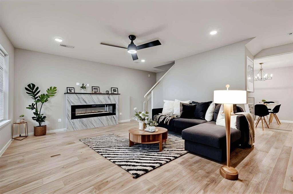 Virtually Staged Living Area