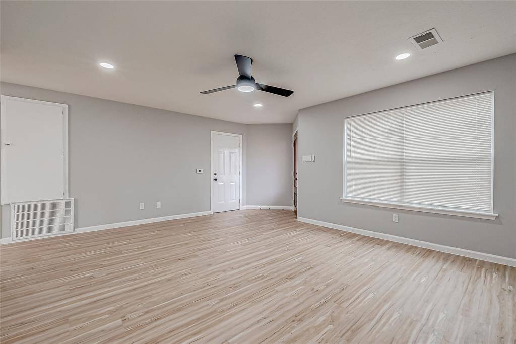 View of Living Room from the Stairs