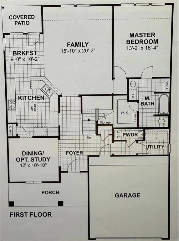Floor Plan - Downstairs