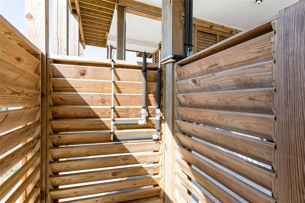 Outdoor shower for your convenience