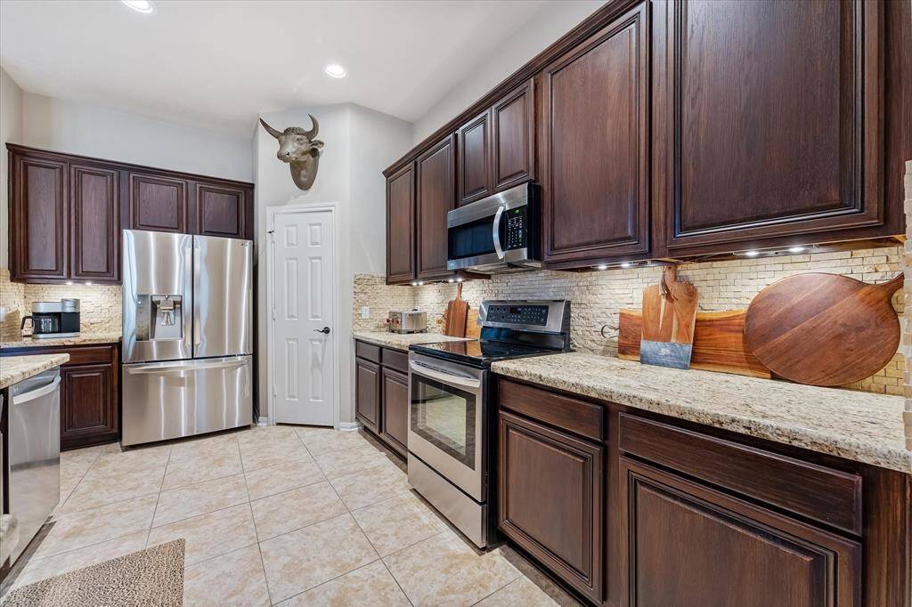 Ample storage and counter space.