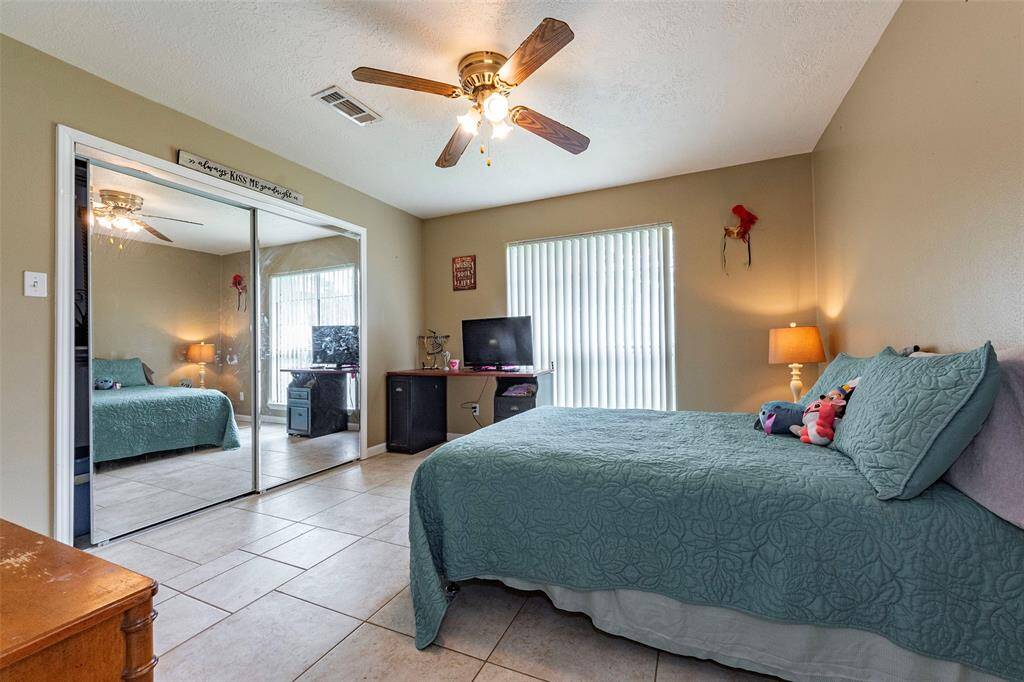 Bedroom #2 is across from the wonderful guest bathroom