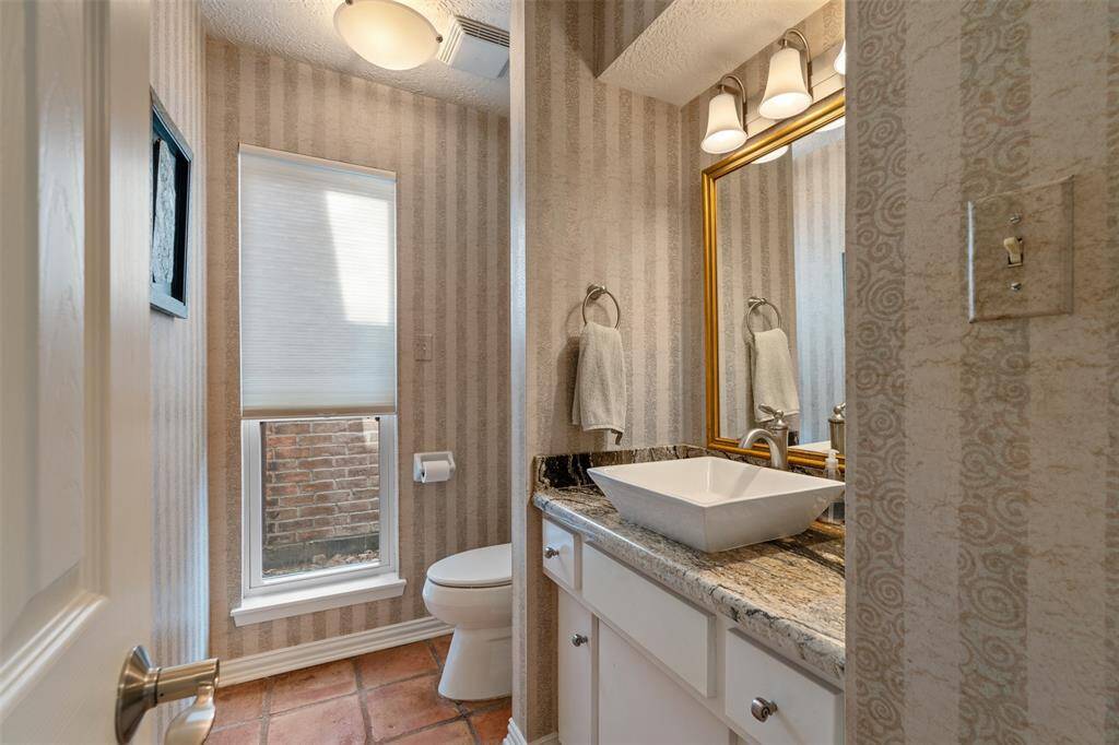 Half bath downstairs