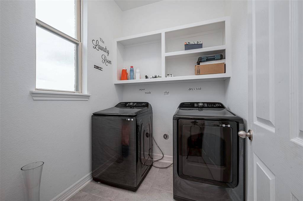 Utility room on 1st floor