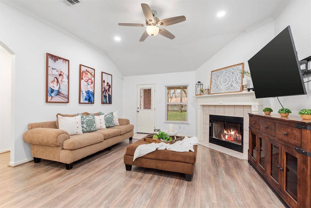This is the space for making memories.  Family movie night?  Grab that popcorn and get ready to relax.