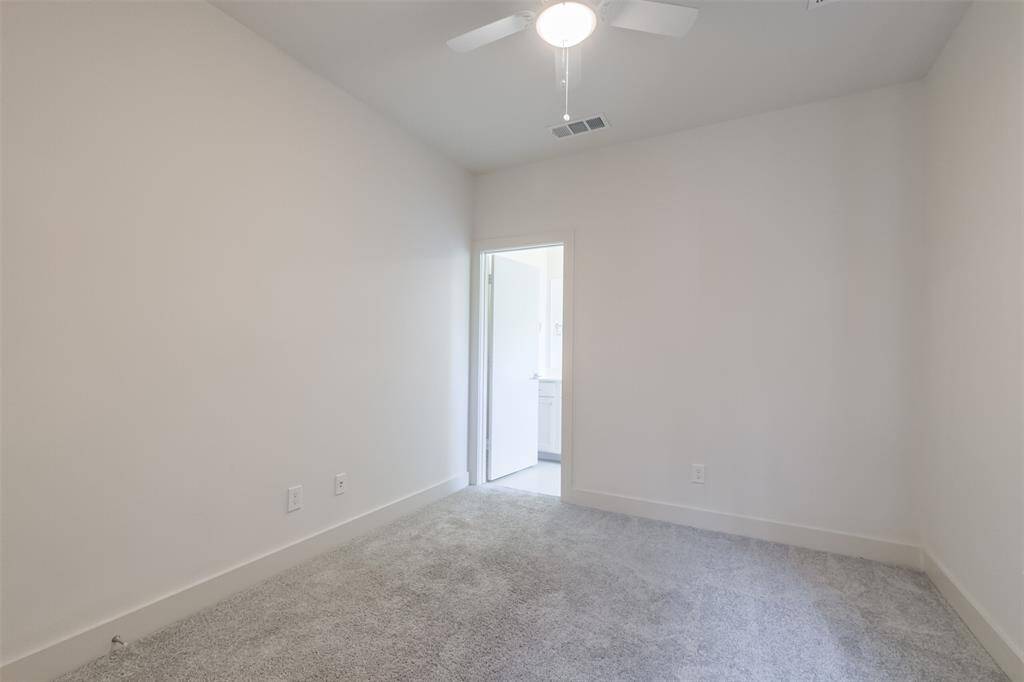 Second floor bedroom with walk in closet.