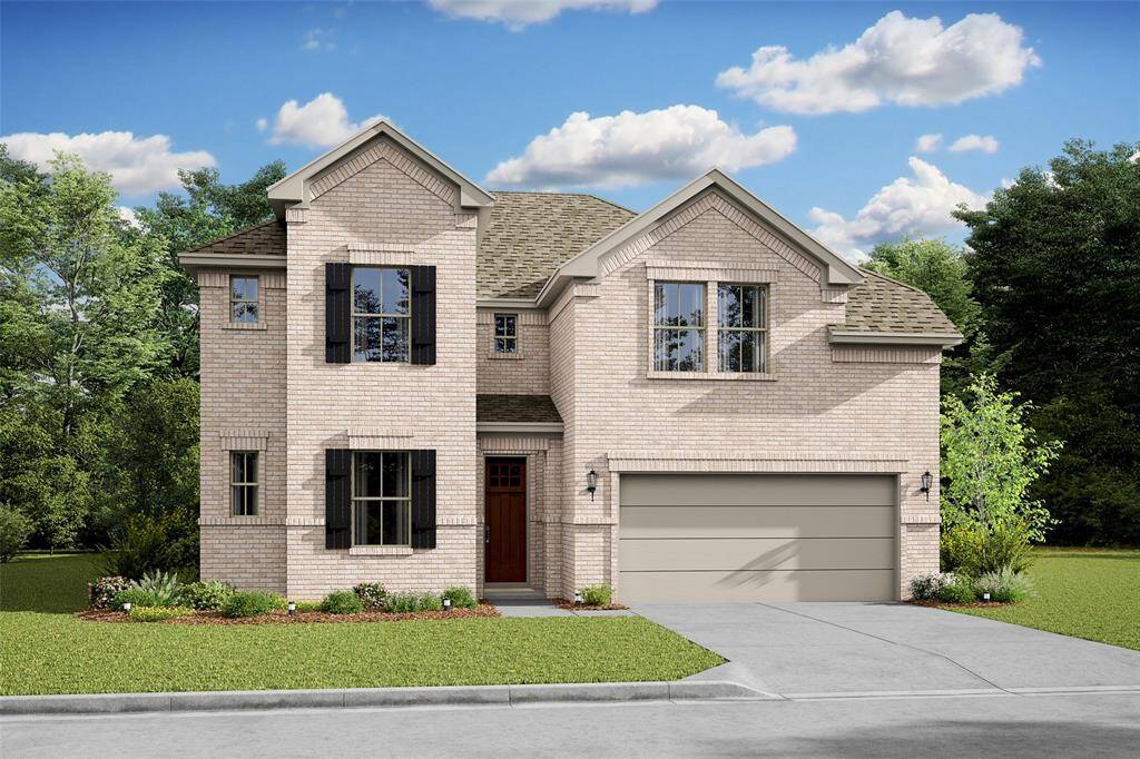 Charming Tuscaloosa design by K. Hovnanian Homes with elevation RA in beautiful Kingdom Heights. (*Artist rendering used for illustration purposes only.)
