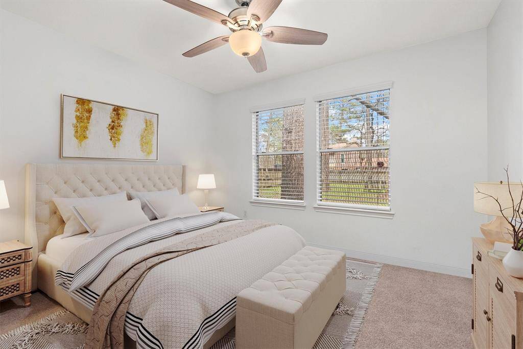 The same secondary bedroom VIRTUALLY STAGED