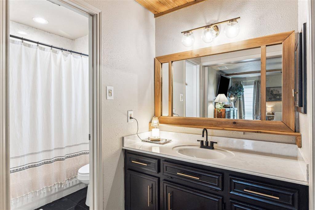 Updated primary bathroom.