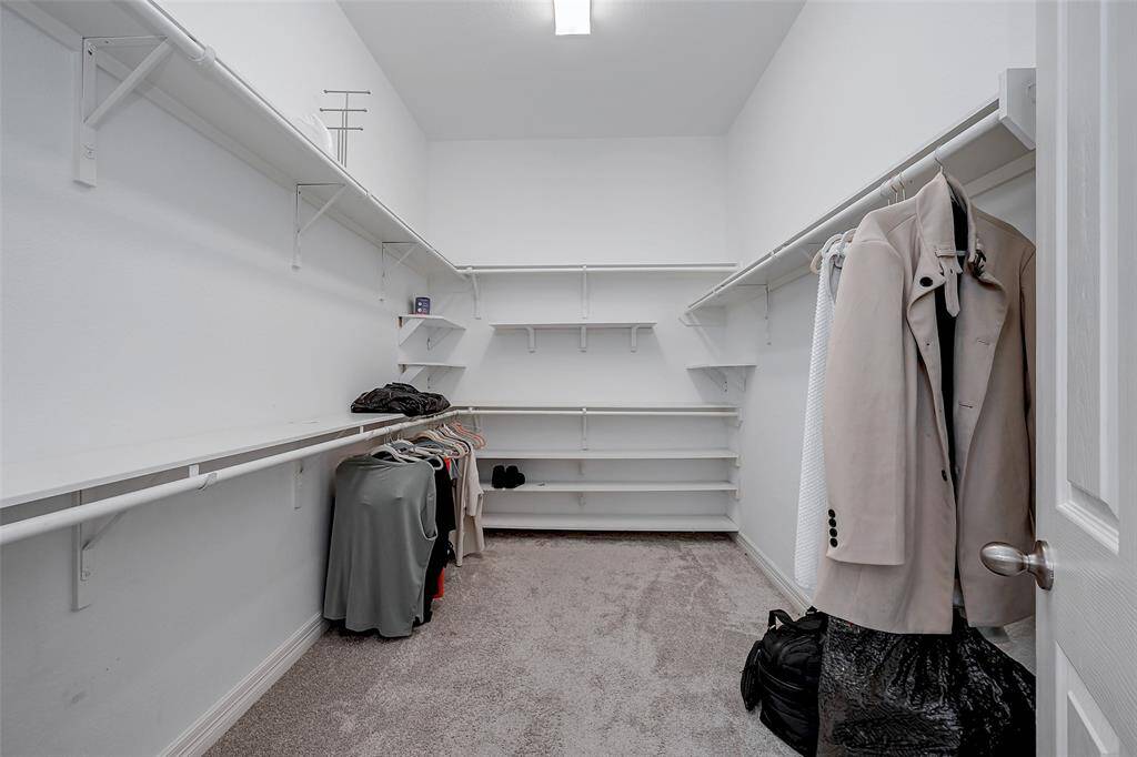 Large walk-in closet