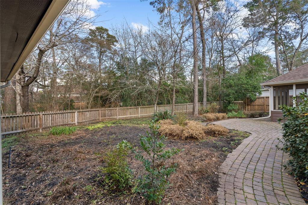 SPACIOUS backyard