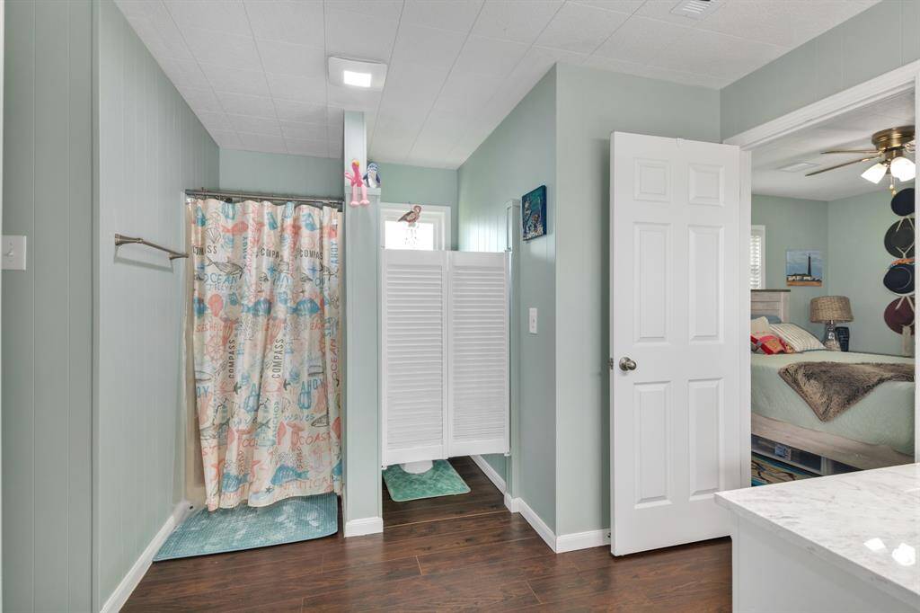 Walk In Shower in the Secondary Bath.