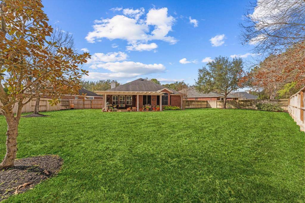 Large backyard ready for a pool