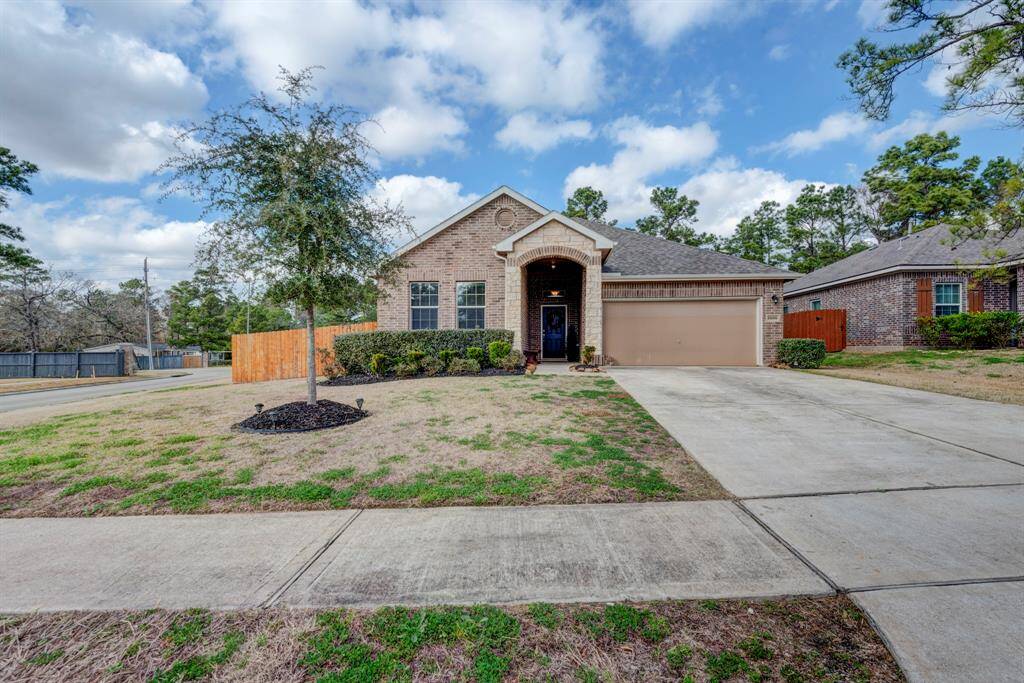 Home offers 3 bedrooms, 2 baths, and a home office.