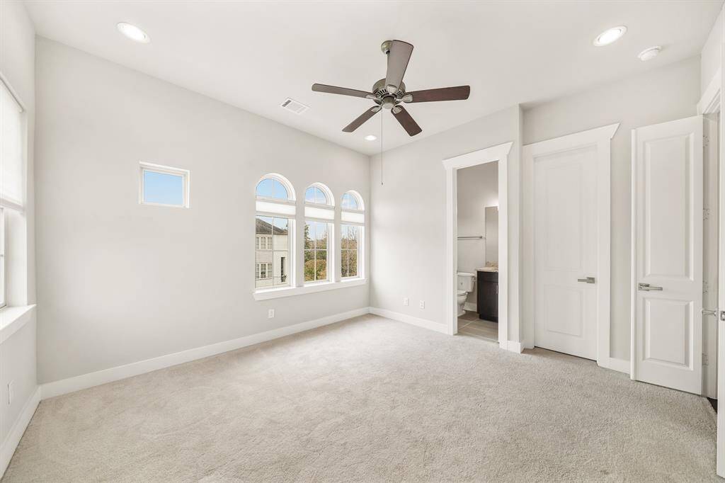 Included is a walk-in wardrobe closet & private bath.