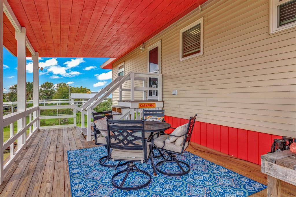 The new deck on the back of the home provides variety of views for relaxation!