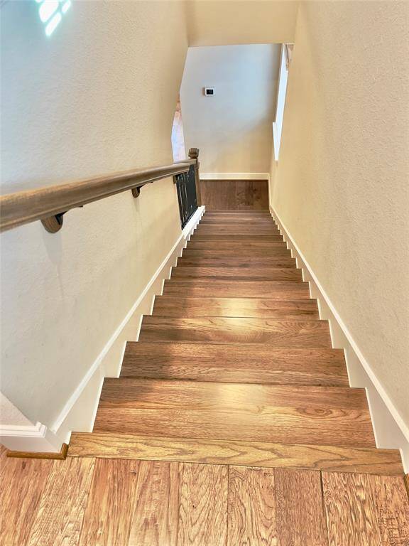 wood stairs