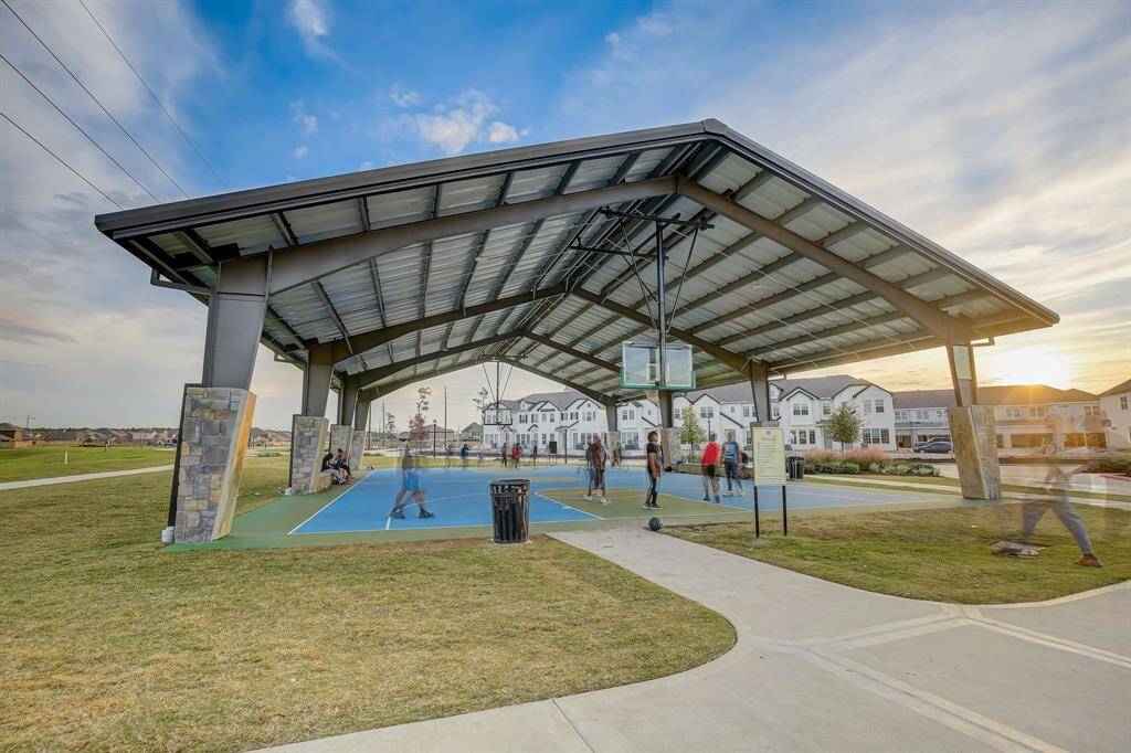 Basketball pavilion