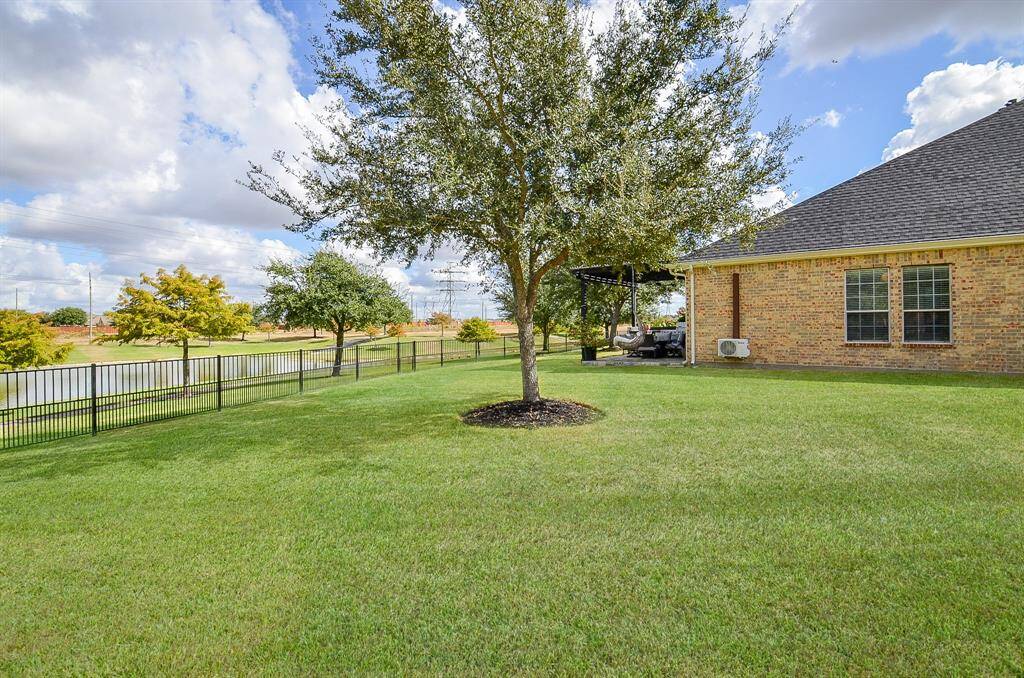 This premium cul-de-sac lot includes an outstanding view of the lake and walking trails.