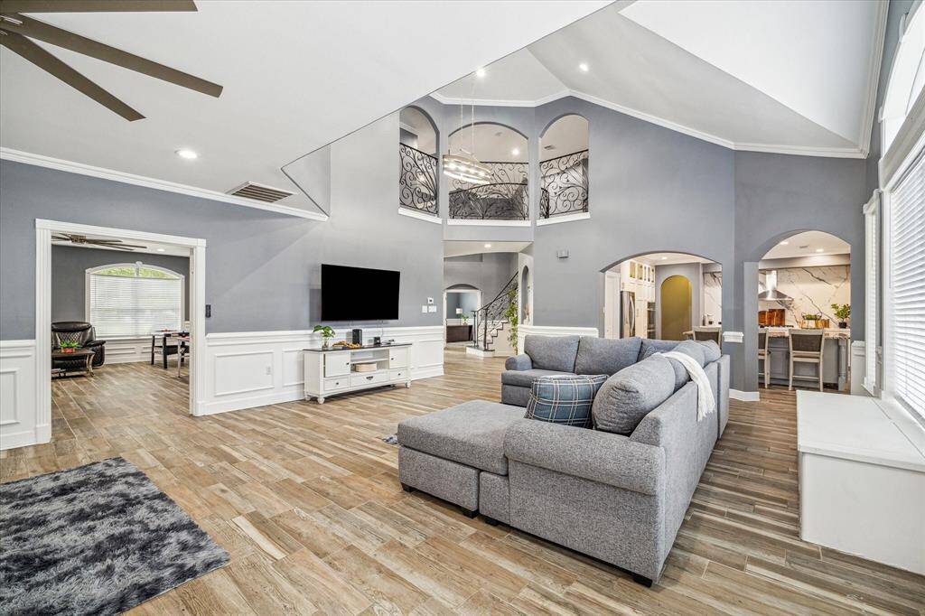 Downstairs living room