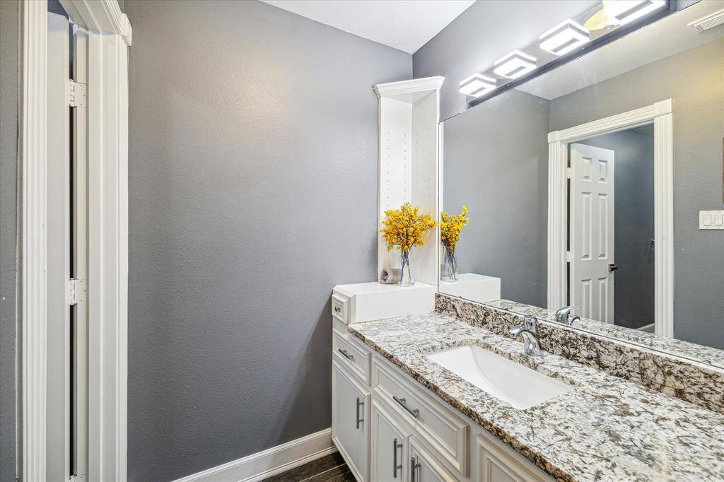 Upstairs bathroom