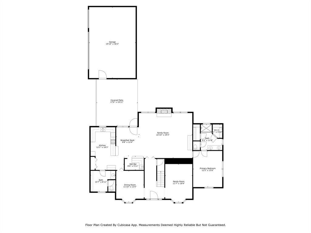 Ariel view of the home!