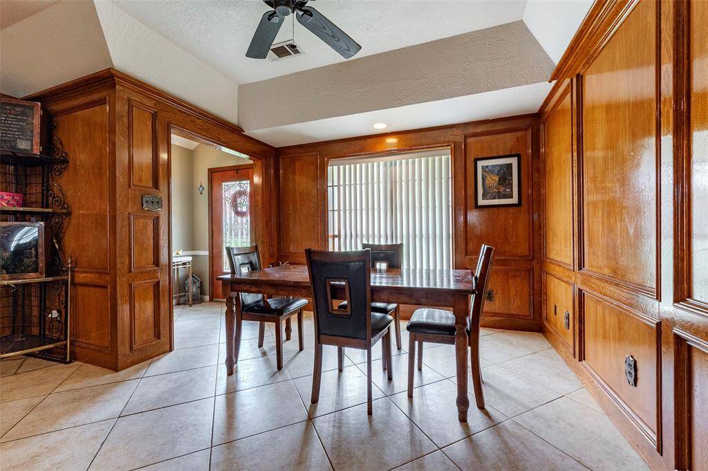 This space is being used as the dining area.