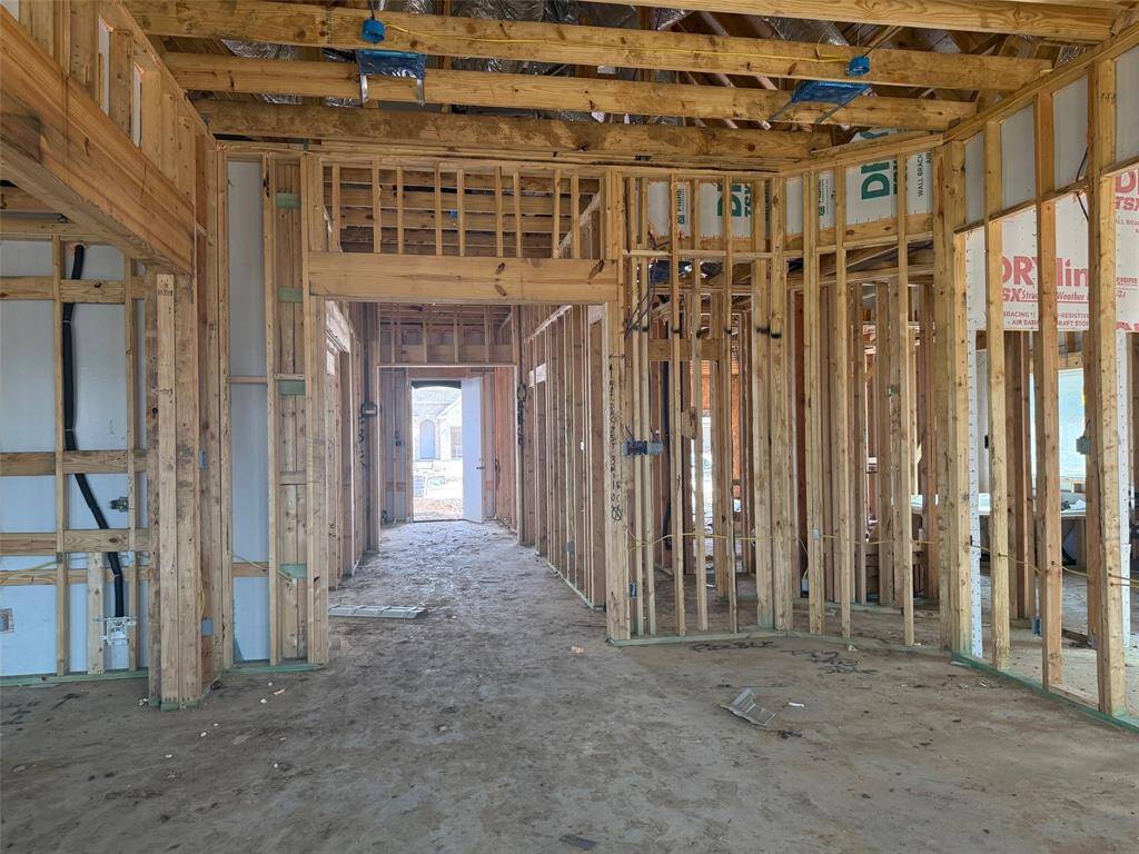 Spacious great room - still under construction!