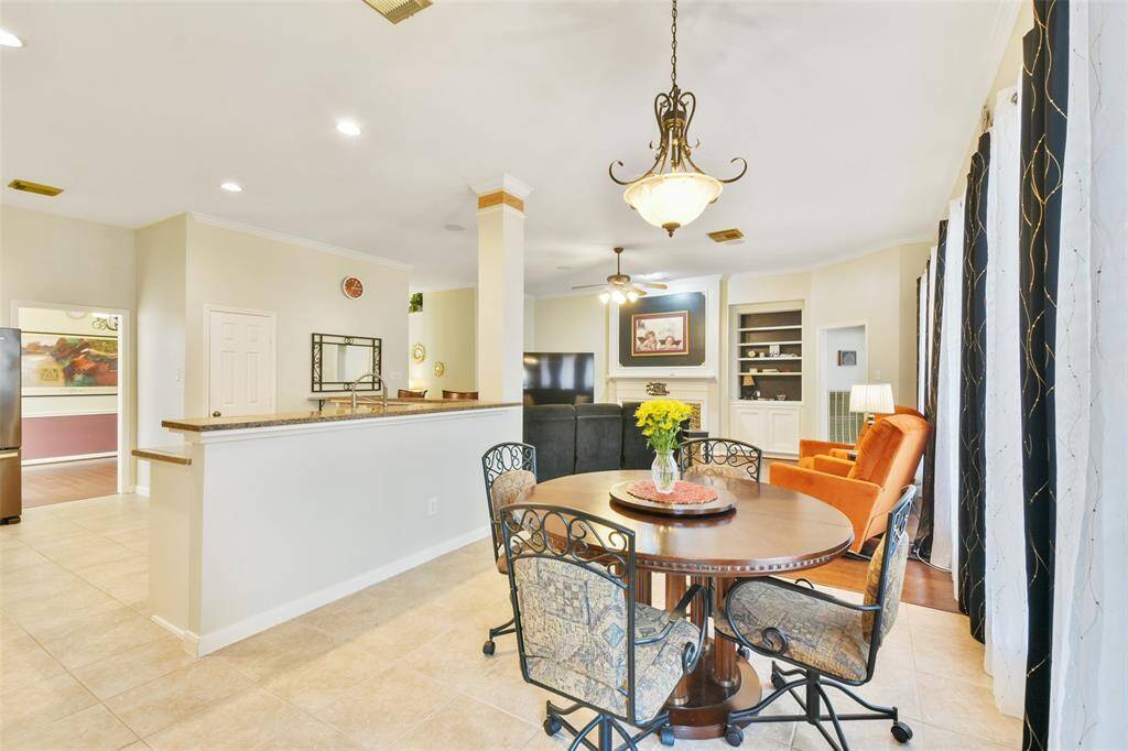 Light and bright, this home offers so much space to entertain.