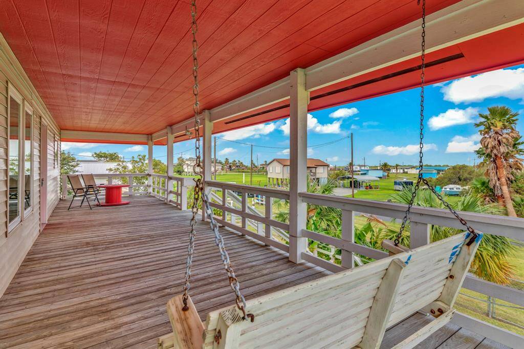 Who doesn't love a porch swing?