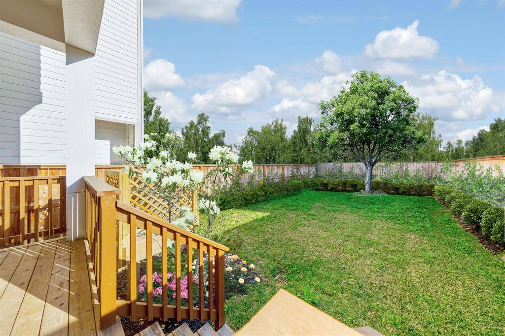 spacious backyard similar to this one