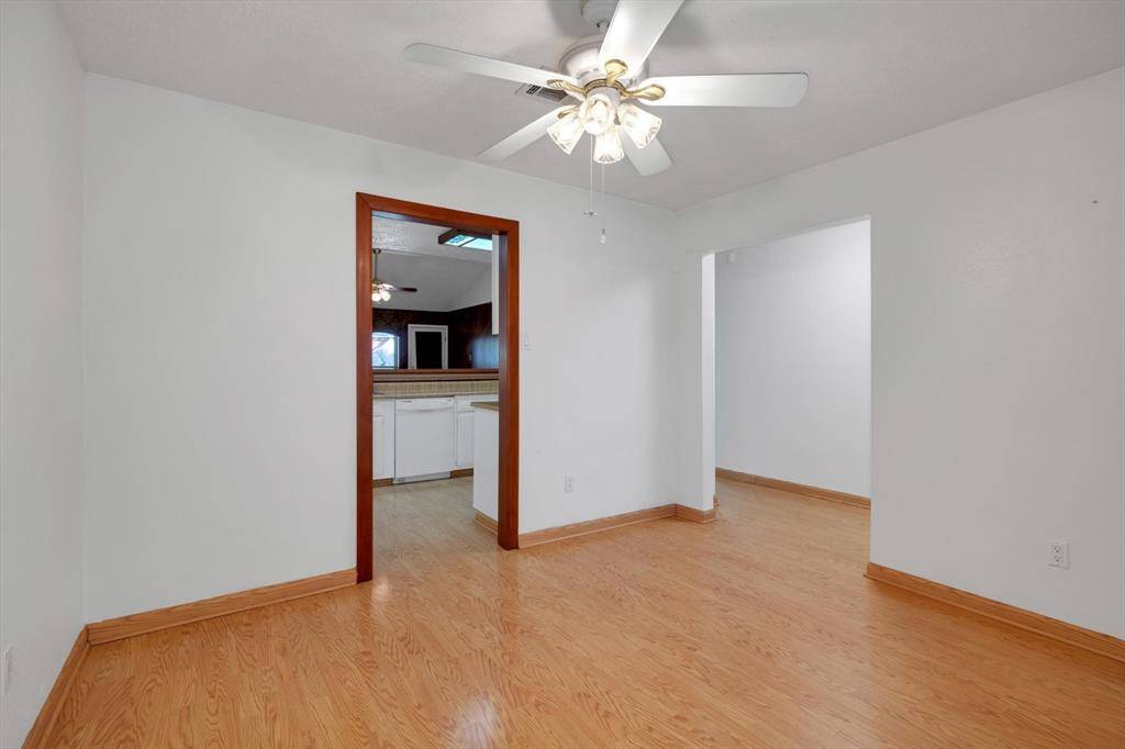 Another view of dining space.