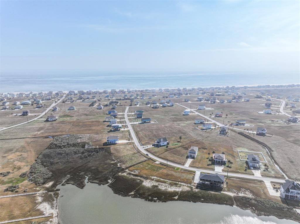View of lot looking toward the beach