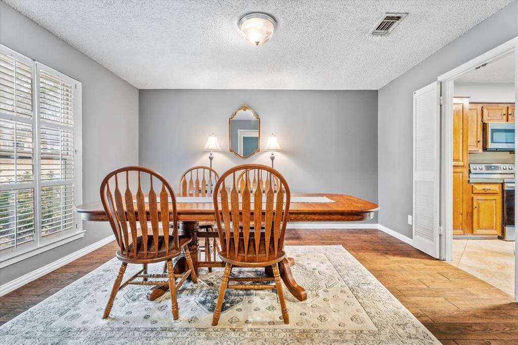 Formal dining room.