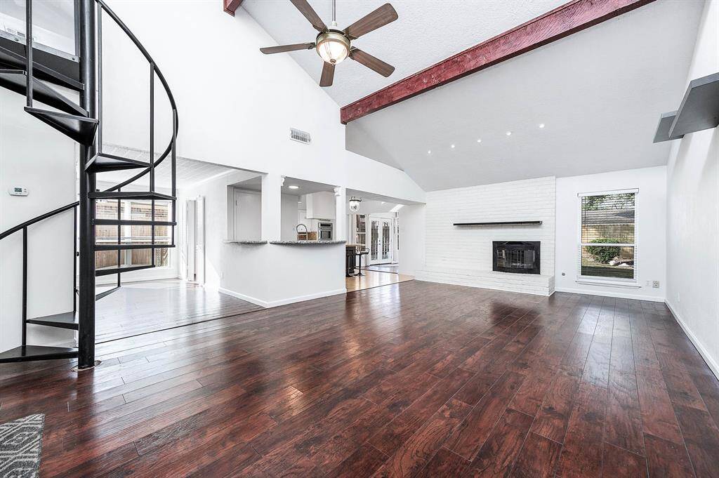 Open Concept with High Ceilings