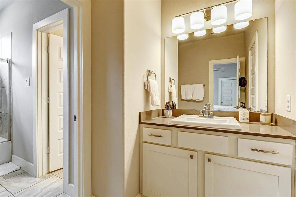 Jack and Jill bathroom