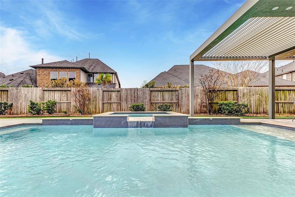 Sparkling pool