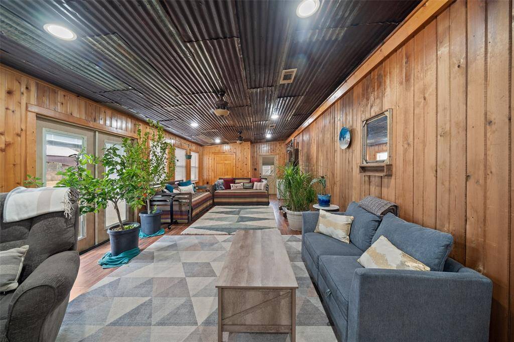 Enjoy this secondary family room that has so much space!