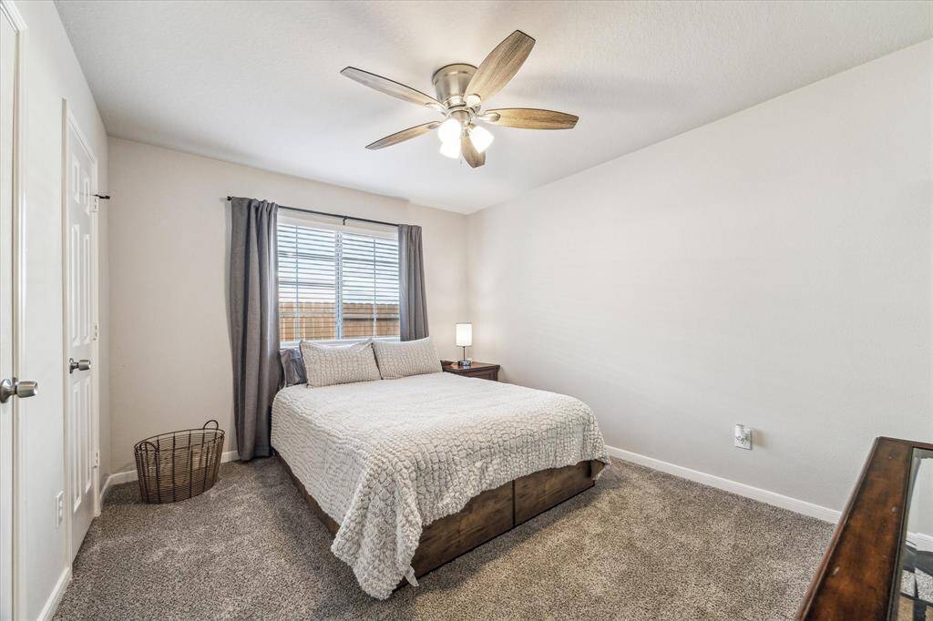 Spacious and inviting secondary Bedroom.   Bedroom 3 (not shown) is similar in size.