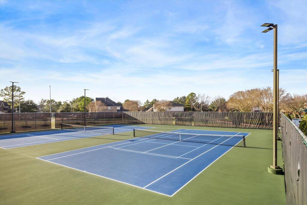 Enjoy access to beautifully maintained community tennis courts, perfect for active living.
