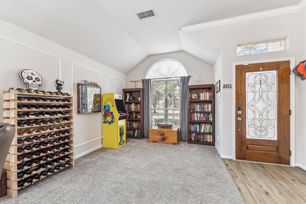 Versatile living and dining area perfect for entertaining.
