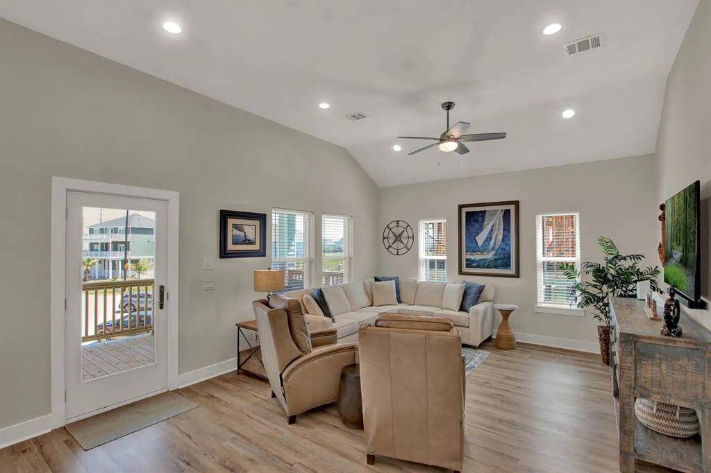 Spacious and comfortable living area