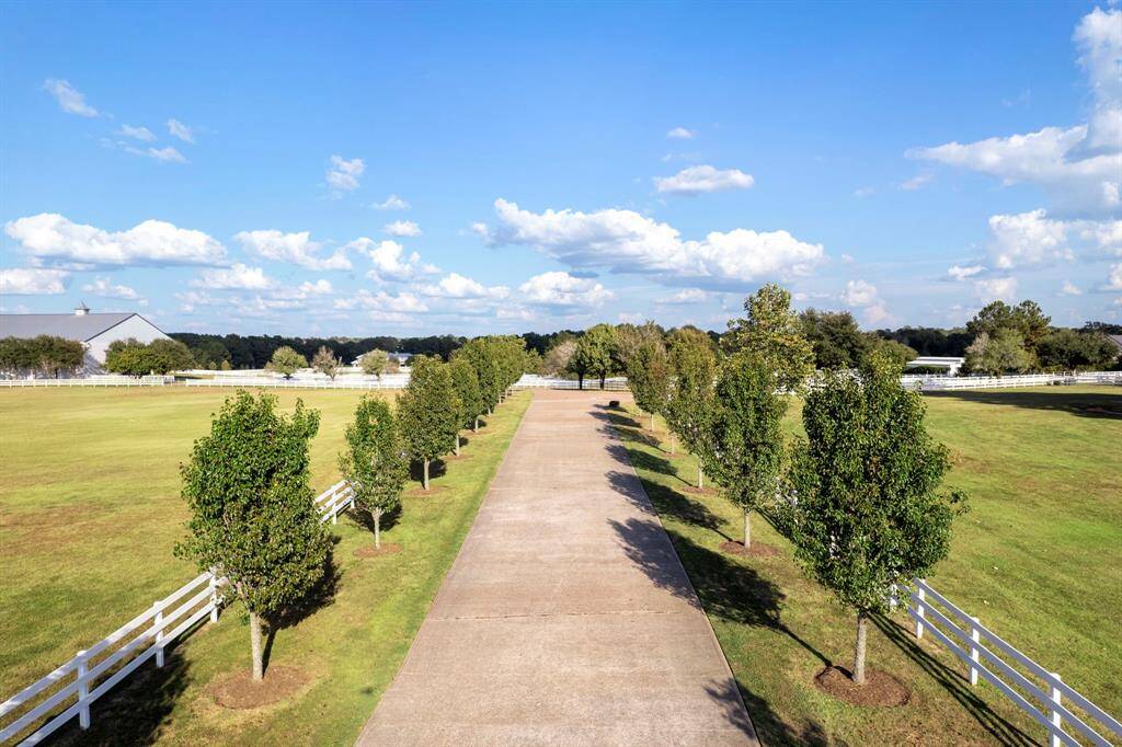 A beautiful drive the communities equestrian center.