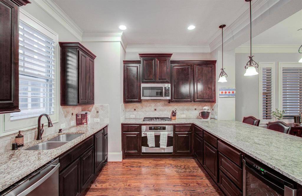 Plenty of cabinet storage, as well as walk-in pantry