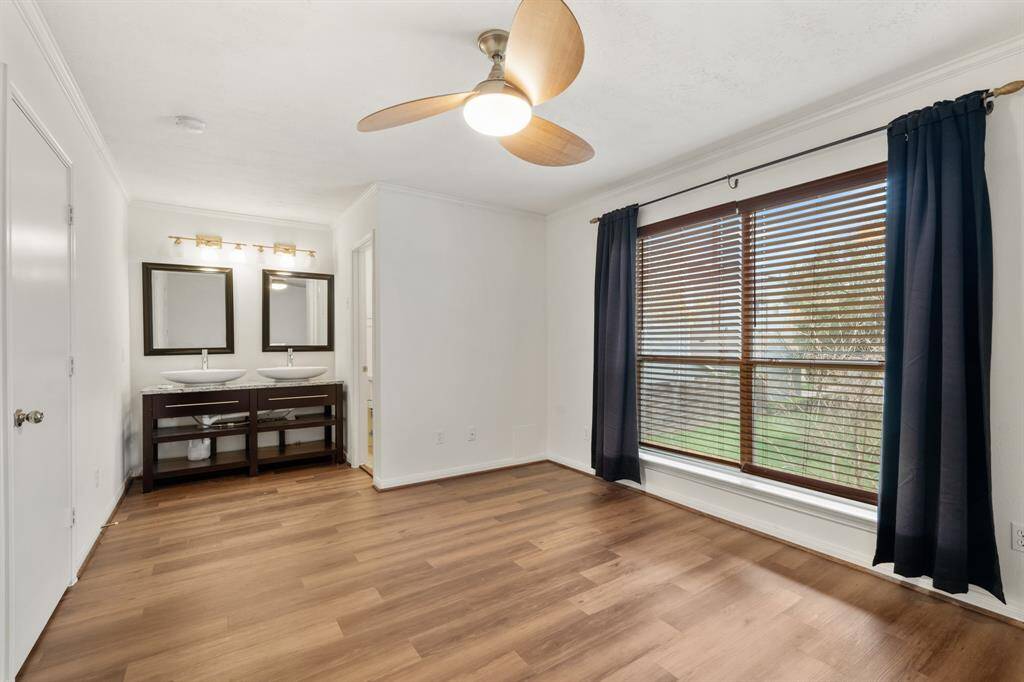 Stunning vanity area conveniently located inside your bedroom.