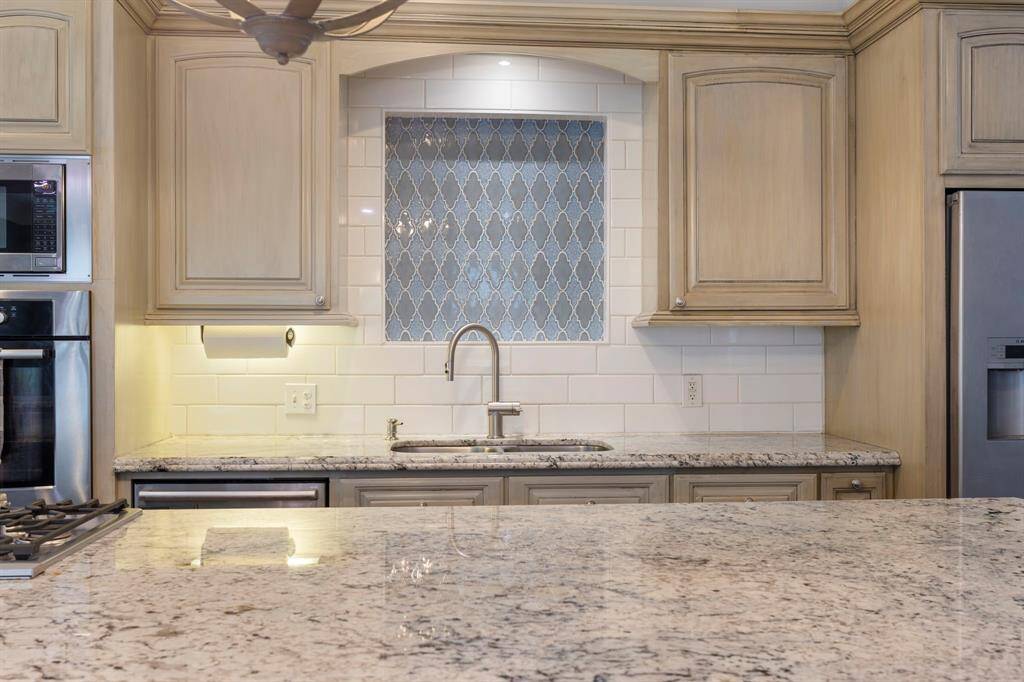 Beautifully remodeled kitchen.