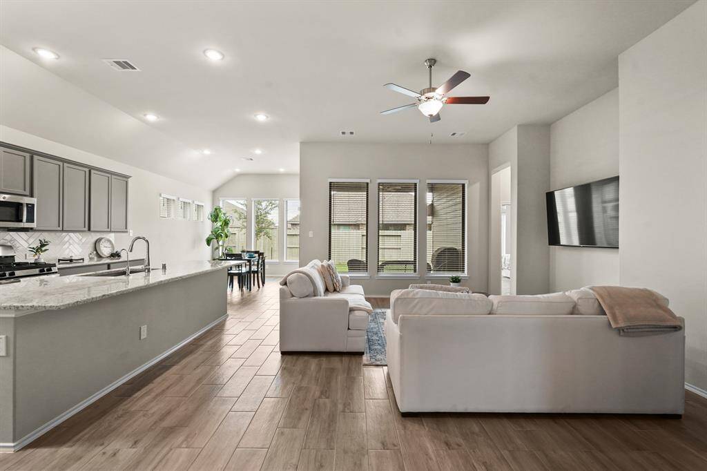 The view as your enter the main living space!